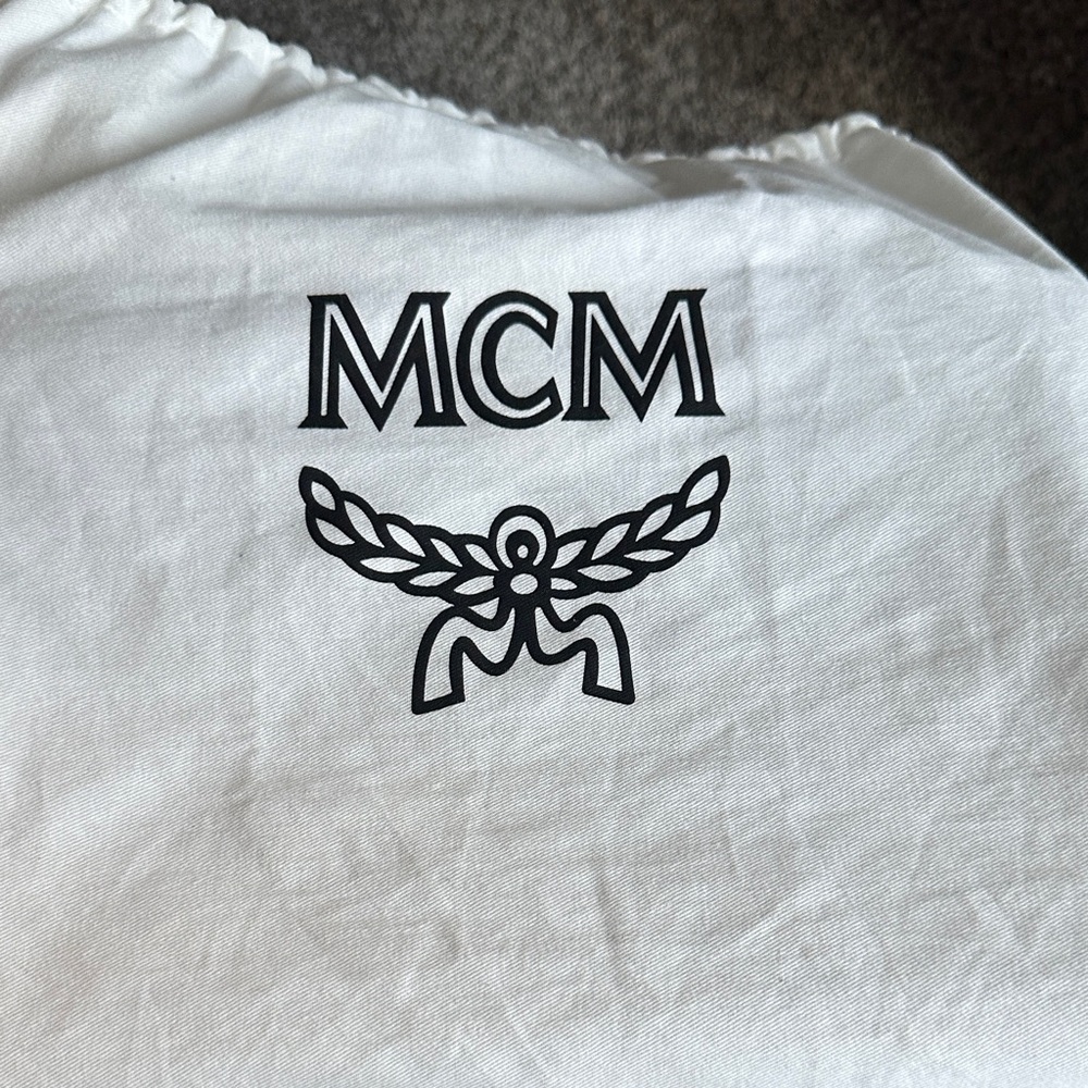 MCM Black Leather Bag